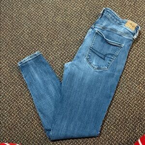 American Eagle Outfitters Blue Skinny Jeans